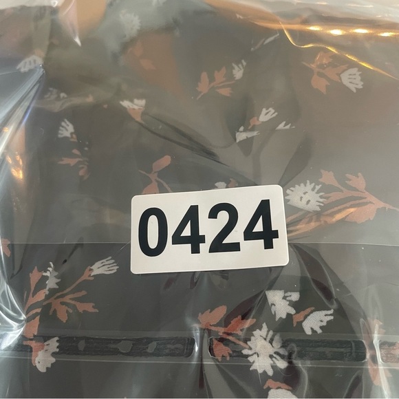 Madewell Challis Sophia Mini Dress in Black Woodland Floral 20424 - Picture 10 of 10